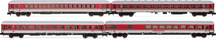 Hornby DB AG 4 Reisezugwagen IC 1xApm, 2xBm, 1xArm Ep.V (Spur N)