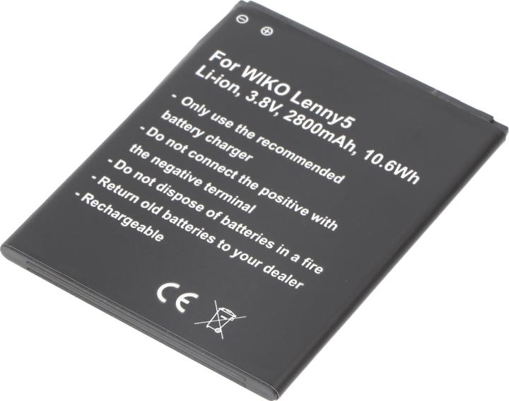 Actual product image AccuCell Battery WIKO Lenny 5