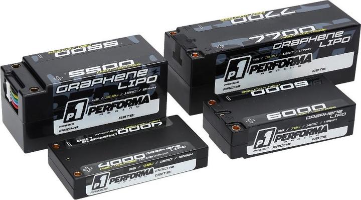 Immagine prodotto Performa Racing Graphene HV Lipo Shorty 4000 ULCG 7.6V 120C (7.60 V, 4000 mAh)