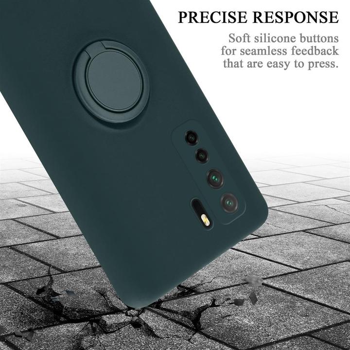 Image du produit Cadorabo Coque TPU Liquid Ring Silicone Case (Huawei Nova 6 SE, Huawei P40 Lite, Huawei Nova 7i)