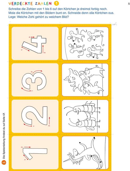 Image du produit Schlau für die Schule: Mein Kreativ-Lernspass: Zahlen und Formen (Allemand, Theresa Koppers, Christine Mildner, 2023)