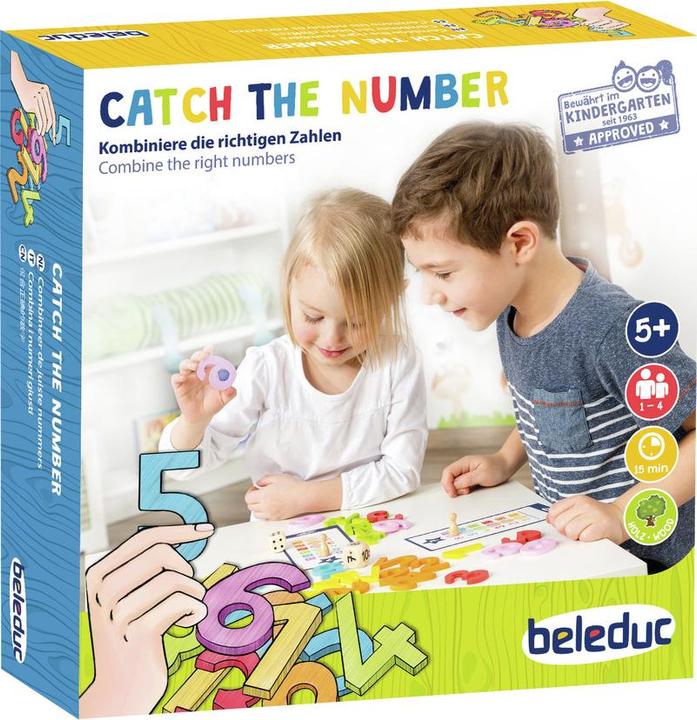 Actual product image Beleduc Catch the Number