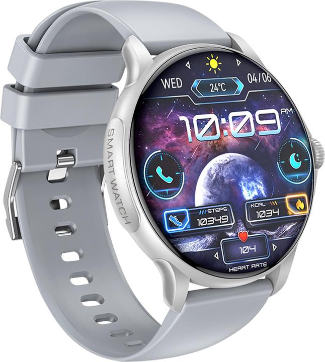 xO smartwatch J11 Amoled silver