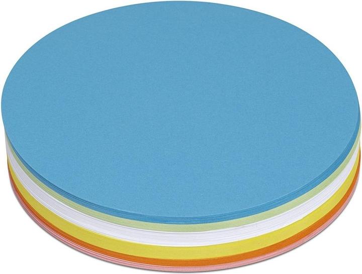 Maul Moderationskarten Kreis 135mm sortiert VE=120 Stück