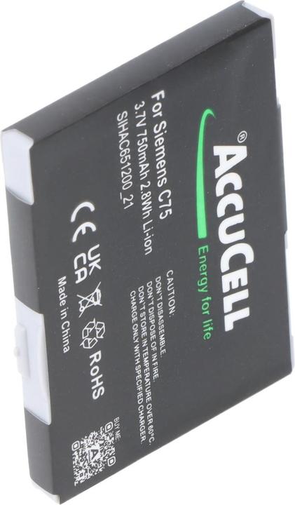 Produktbild Siemens Akku C75