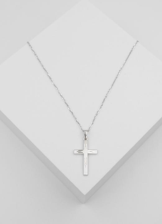 Produktbild Muau Kreuz (Weissgold)