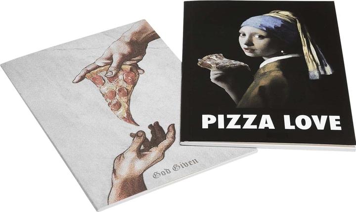 Actual product image Mister Tee Pizza Art Exercise Book 2-Pack