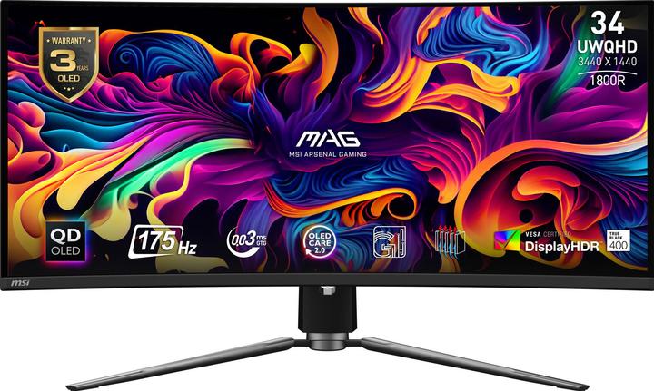 MSI MAG 341CQPDE QD-OLED (3440 x 1440 Pixel, 34")