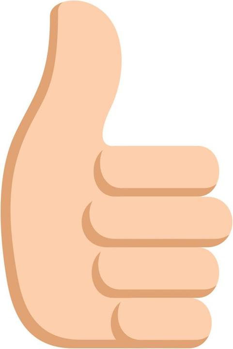 Produktbild Emojione Emoji Thumbs Up (120 x 80 cm)