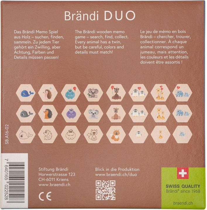 Immagine prodotto Brändi Duo (Tedesco, Francese, Inglese)