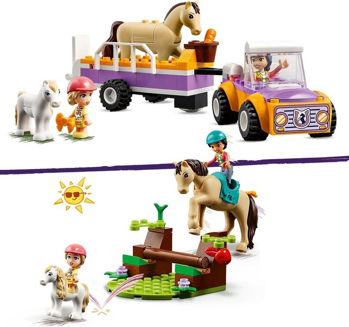 Image du produit LEGO 42634 Remorque pour chevaux et poneys (42634, LEGO Friends)