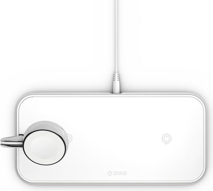 Actual product image Zens Aluminium Dual Wireless Charger + Watch (20 W)