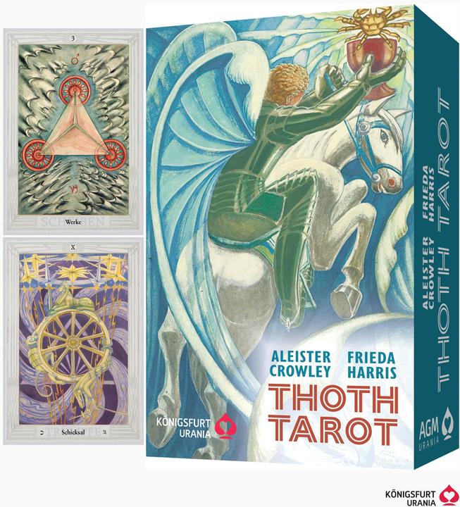 Actual product image Aleister Crowley Thoth Tarot Pocket DE (German, Aleister Crowley, 2023)