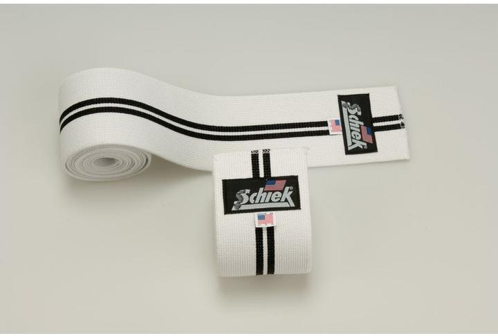 Schiek Knee Wraps Model 1178 WHITE (One Size)
