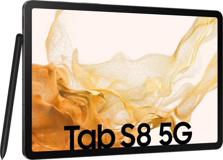 Actual product image Samsung Galaxy Tab S8 (5G, 11", 128 GB, Graphites)