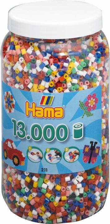 Immagine prodotto Hama Perlen 211-00 Vaschetta 13000 perline Mix 00