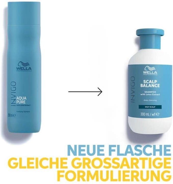 Produktbild Wella Invigo Balance - Aqua Pure Shampoo (250 ml, Flüssiges Shampoo)