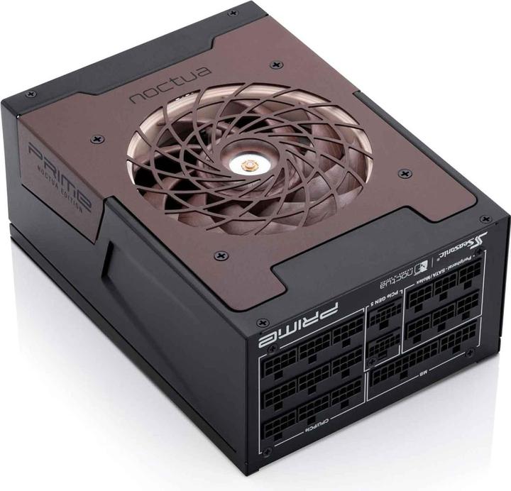 Image du produit Noctua PRIME TX-1600 Edition (schwarz, 2x 12VHPWR, 6x PCIe, Kabel-Management, 1600 Watt) (1600 W)