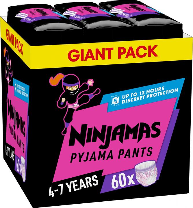 Pampers Ninjamas (Gr. M, Monatsbox, 60 Stück)