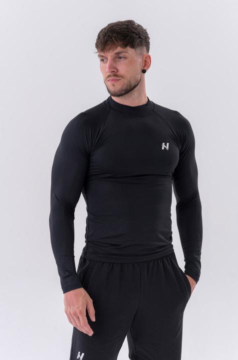 Image du produit Nebbia T-shirt fonctionnel à manches longues "Active" 328 noir (XL)