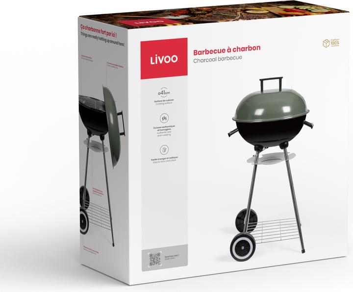 Produktbild Livoo Kohlegrill