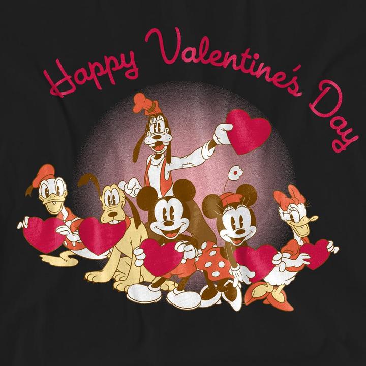 Produktbild Mickey Mouse Happy TShirt Valentinstag (XL)