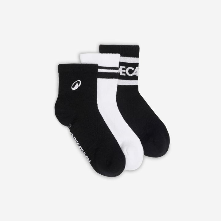 Produktbild Decathlon Socken Low 3er-Pack- schwarz/weiss (39, 42)