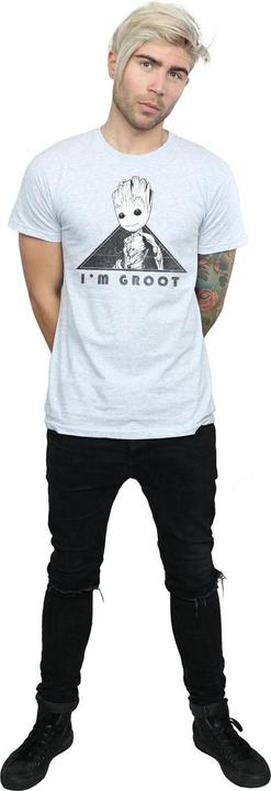 Produktbild Guardians Of The Galaxy Vol. 2 Groot Mono Triangle TShirt (3XL)