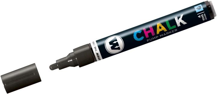 Actual product image Molotow Window marker Pump Marker Chalk refillable 4mm black (Black, 4 mm, 1 x)