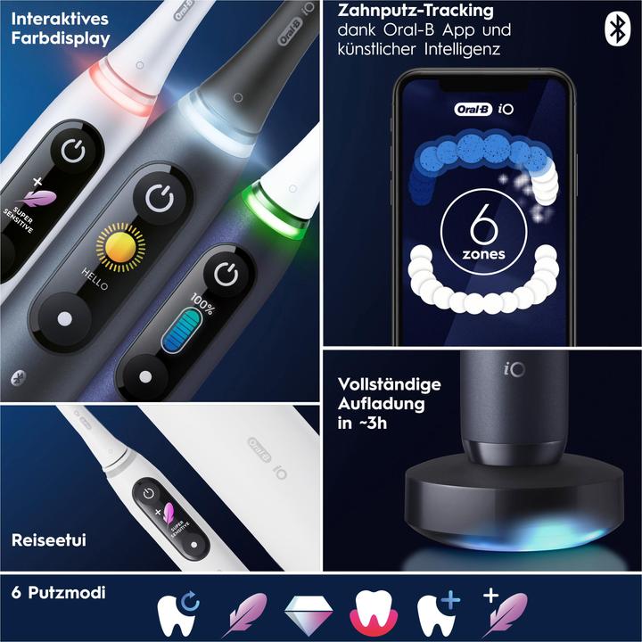 Immagine prodotto Oral-B iO Serie 8 + Sensitive Duo (Spazzolino oscillante)