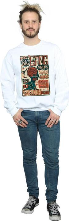Produktbild Big Bang Theory Infografik Poster Baumwoll Sweatshirt (L)