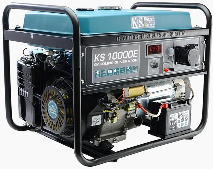 Könner & Söhnen Benzin-Stromerzeuger KS 10000E, 8,0 kW (25 l)