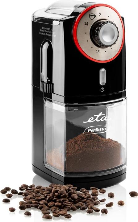 ETA ETA006890000 Perfetto Coffee grinder, Power 100 W, Coffee beans 200 g, Black