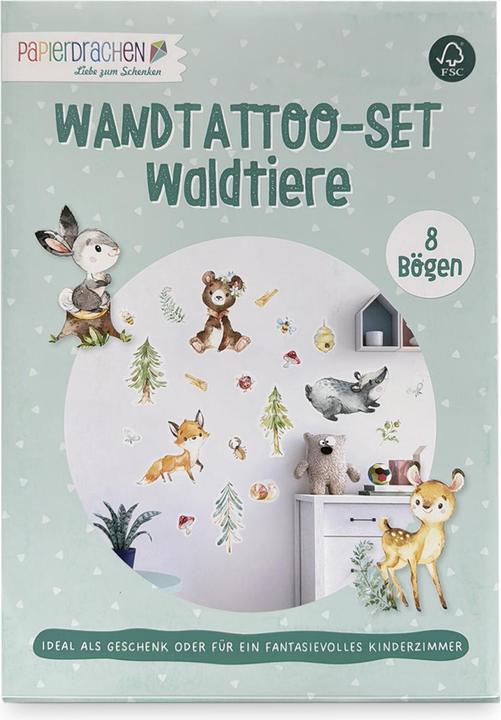 Immagine prodotto Papierdrachen Animali della foresta (22 x 30 cm)