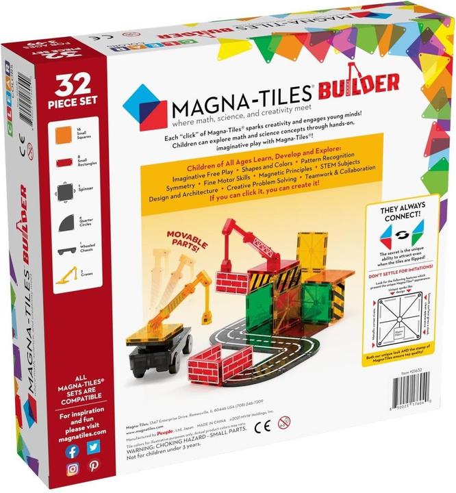 Produktbild Magna-Tiles Baustellen Set
