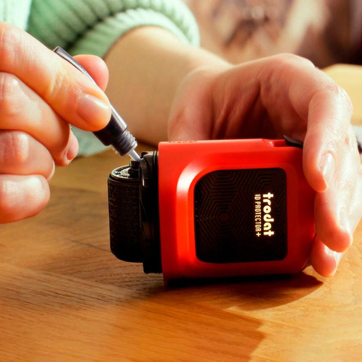 Actual product image Trodat Data protection stamp