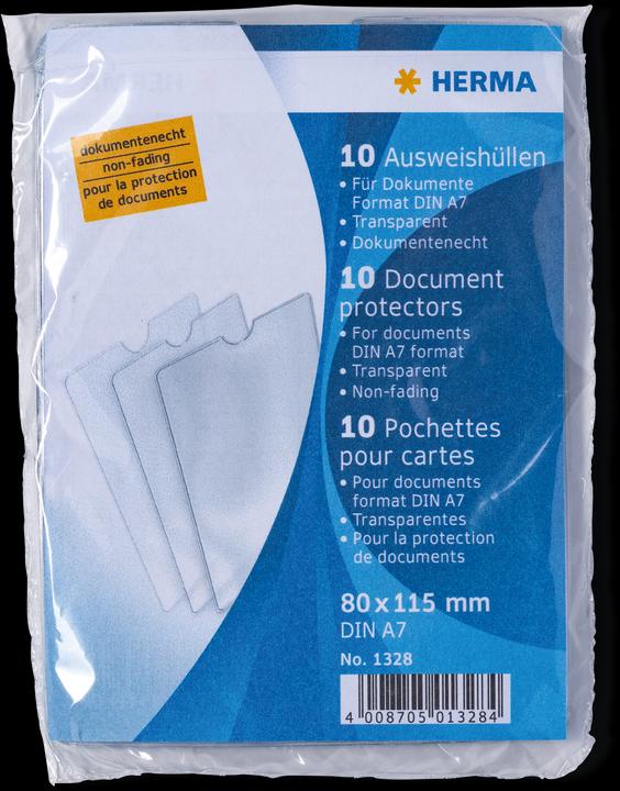 Produktbild HERMA Ausweishüllen (A7, 10 x)