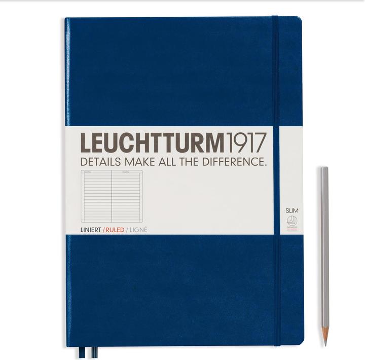 Image du produit Leuchtturm1917 Master Slim, couverture rigide (A4, À rayures, Couverture rigide)