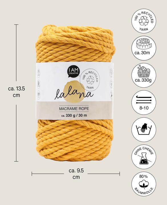 Image du produit Lalana Macrame Rope (30 m)