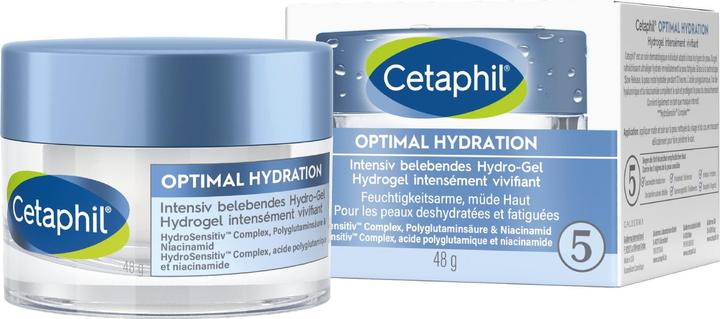 Produktbild Cetaphil Optimal Hydration Intensiv belebendes Hydro-Gel (48 ml, Gesichtsgel)