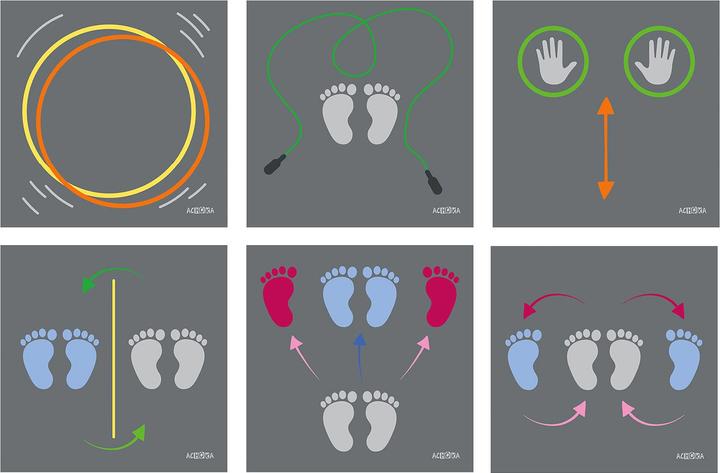 Actual product image Achoka Play mat set stations (50 x 50 cm)