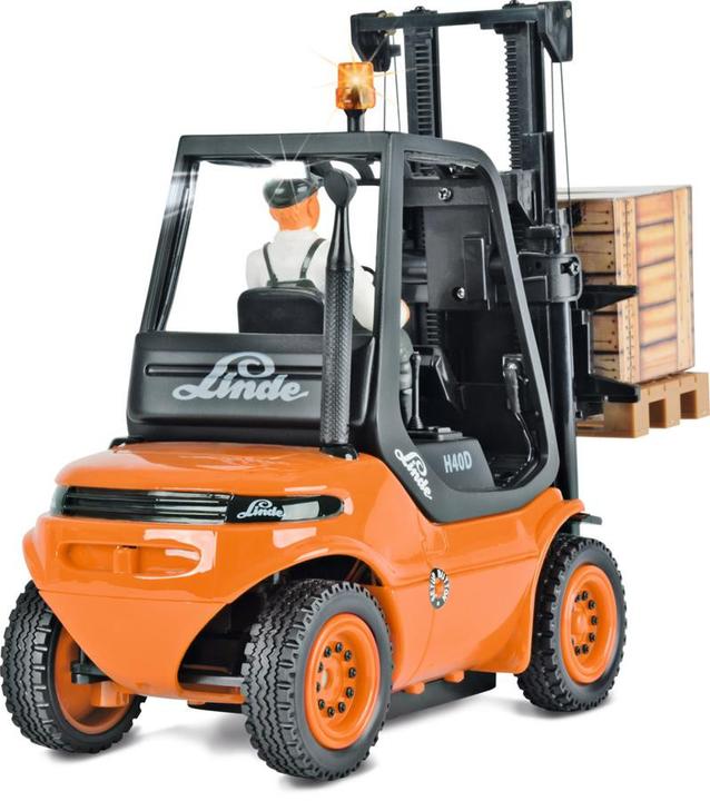 Actual product image Carson RC Function Model 1:14 Forklift.Linde 2.4G 100%RTR orange (RTR Ready-to-Run)