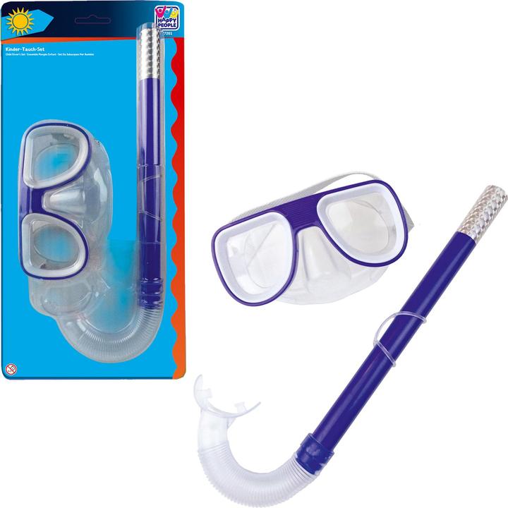 Actual product image Happy People Diving set with mask and snorkel random colour selection
