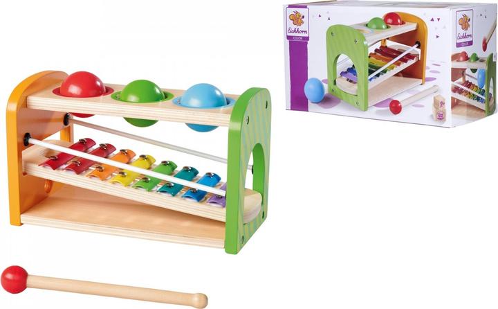 Actual product image Eichhorn Xylophone knocking bench (German)