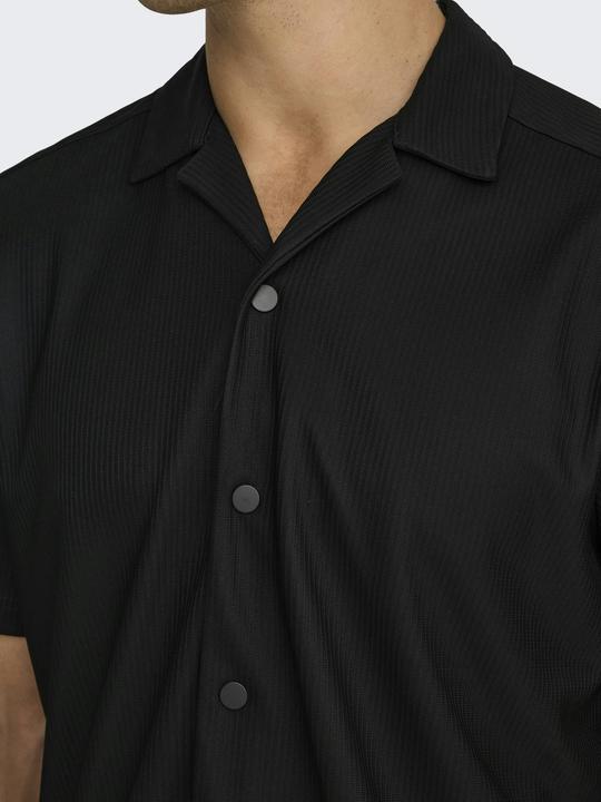 Actual product image Only & Sons Onskari Life Rlx Resort Ss Plizze Shirt (XS)