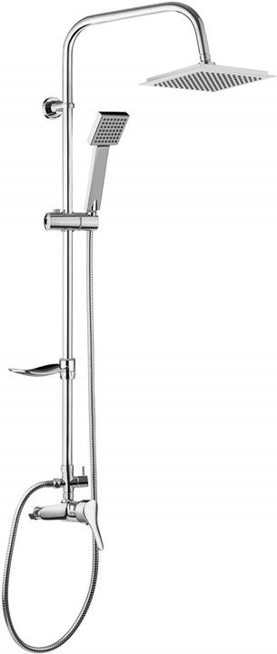 Immagine prodotto Neo Set doccia Joko Square con soffione e rubinetto cromato (NBJ 01SK)