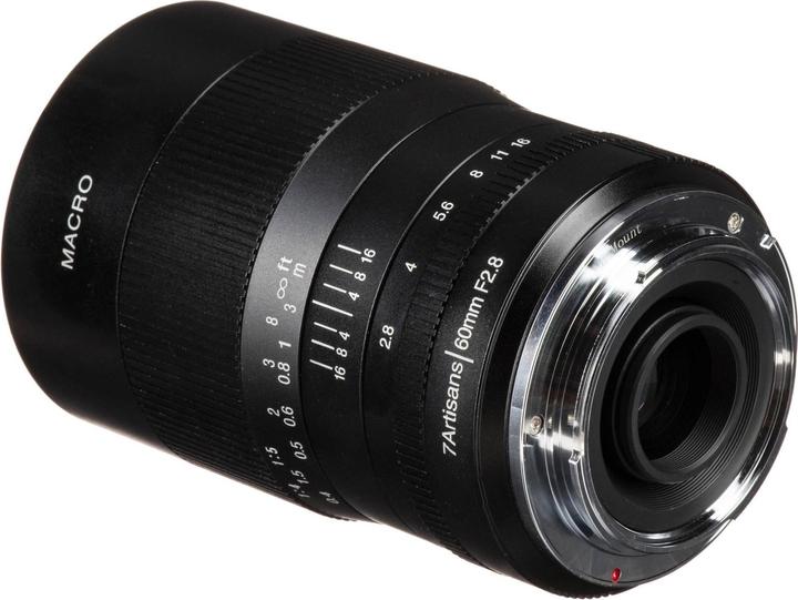 Immagine prodotto 7artisans 60 mm F2.8 Macro Sony E (Sony E, APS-C / DX)