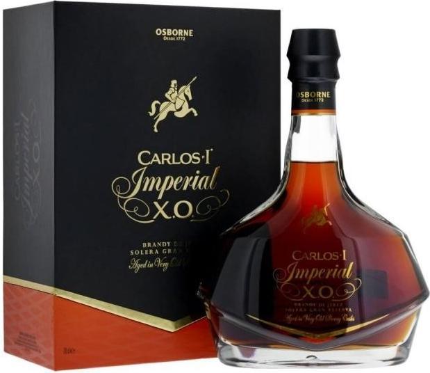 Osborne Brandy CARLOS I Imperial XO 15 Years 70 cl / 38 % Spanien (1 x 70 cl)