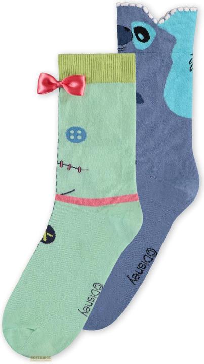 Difuzed Lilo & Stitch - Unisex Novelty Socks (2Pack) - 43/46 (2er Pack, 43, 46)