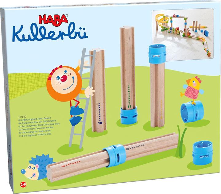 Actual product image Haba Kullerbü supplementary set high columns